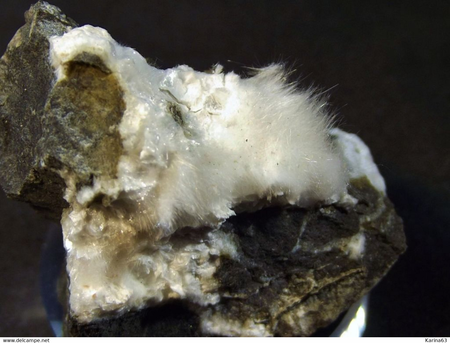 Mesolite With Thomsonite ( 3 X 3 X 3 Cm ) - Talisker Bay, Talisker - Carbost -  Isle Of Skye - Scotland - UK - Minéraux