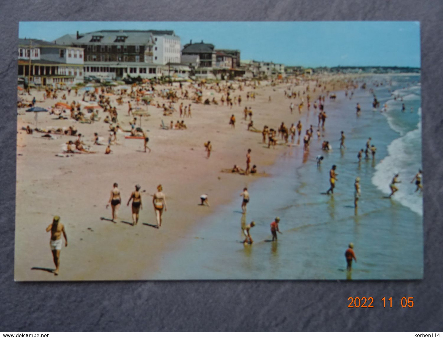 OLD ORCHARD BEACH VIEW NORTHEAST OF OCEAN PIER - Portland