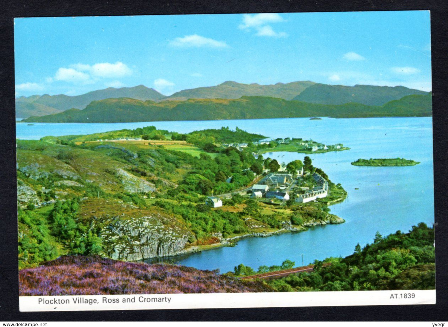 Ecosse - PLOCKTON Village , Ross And Cromarty - Vue Aérienne Sur Le Village ( N° AT. 1839) - Ross & Cromarty