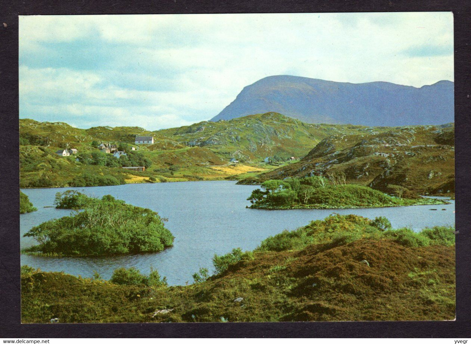 Ecosse - Drumbeg Sutherland - A View Of Drumbeg Village Showing Loch Drumbeg And Quinag ( A. Dixon N° 22723) - Sutherland