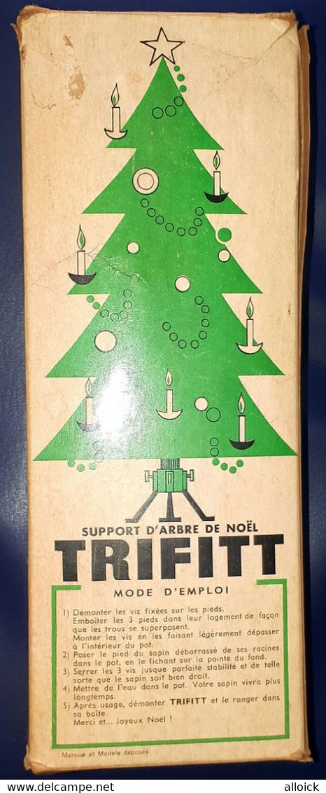 Support de sapin de Noël TRIFITT des années 1960-70 vintage  -  Voir mes photos et mon annonce