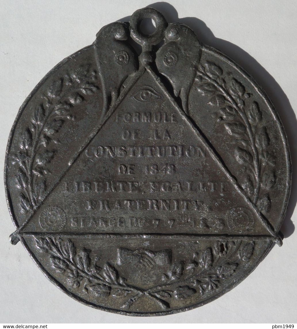 Médaille De La Constitution De 1848 - Other & Unclassified