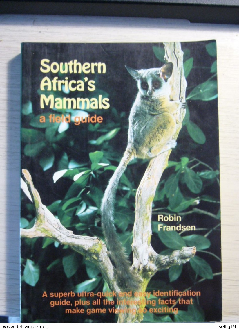Southern Africa's Mammals, A Field Guide - Pet/ Animal Care