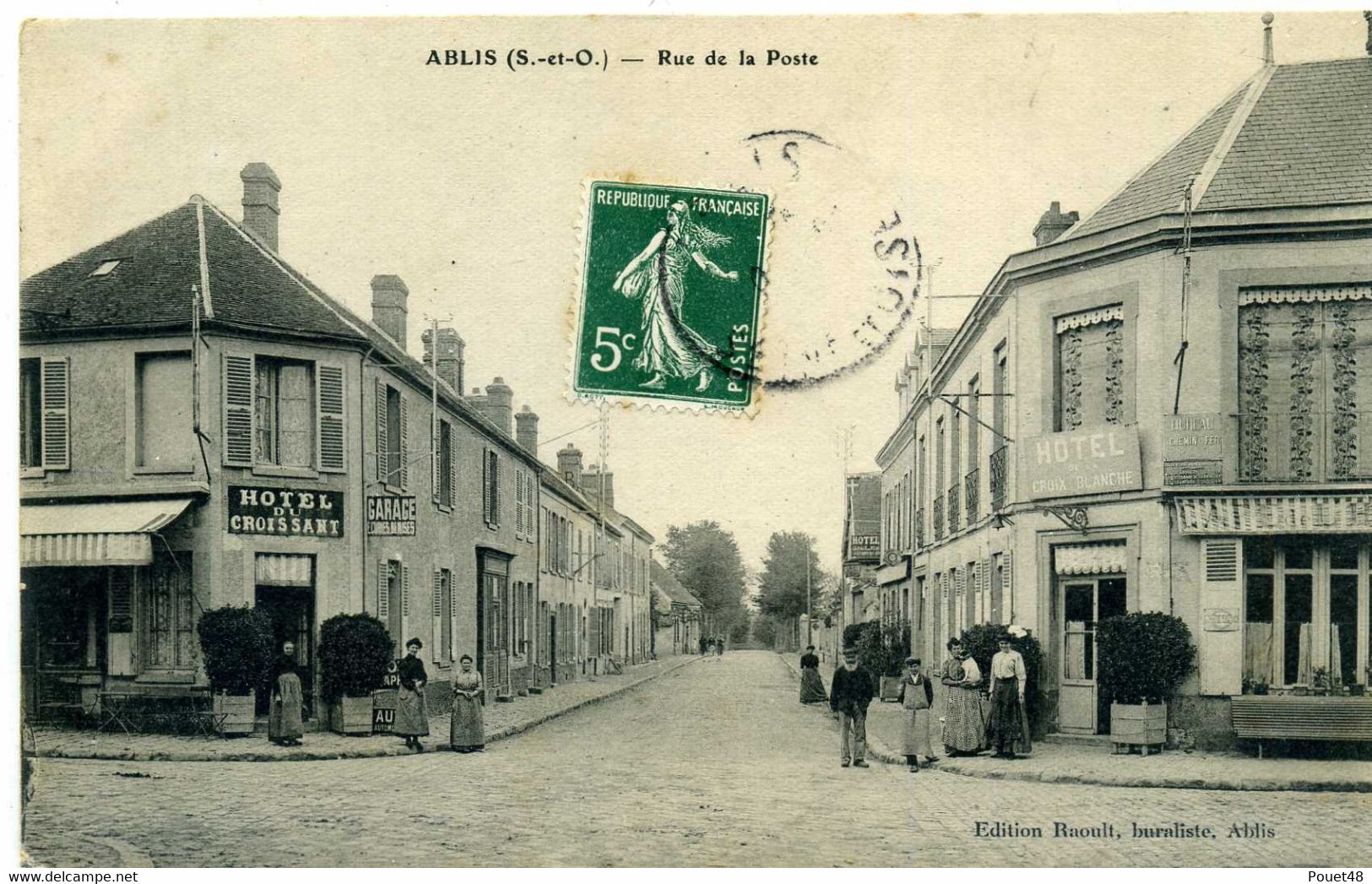 78 - ABLIS - Rue De La Poste - Ablis