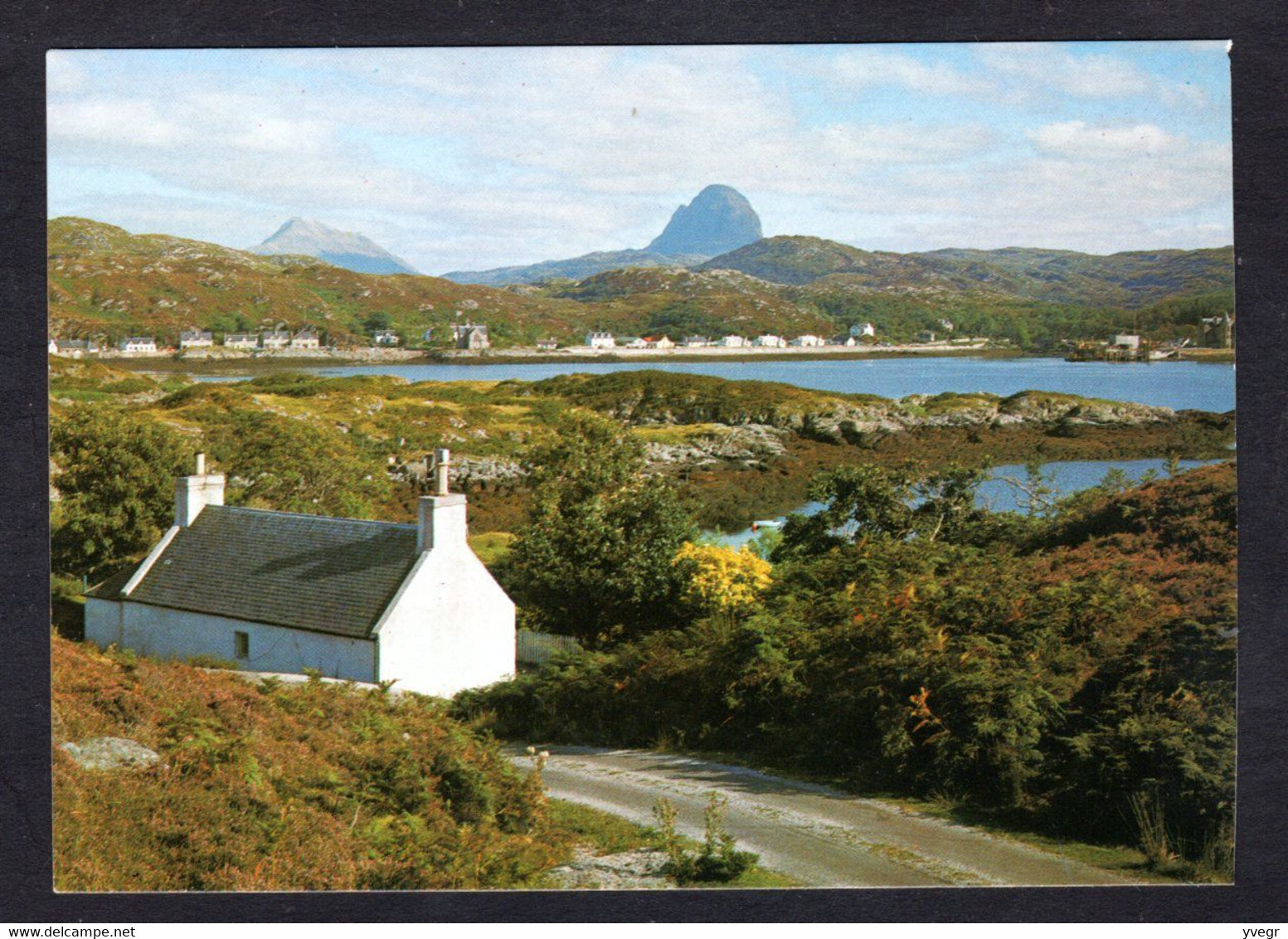 Ecosse - Lochinver With Canisp And Suilven, Sutherland -( A. Dixon N° 85041) Vue Panoramique Sur Le Village - Sutherland