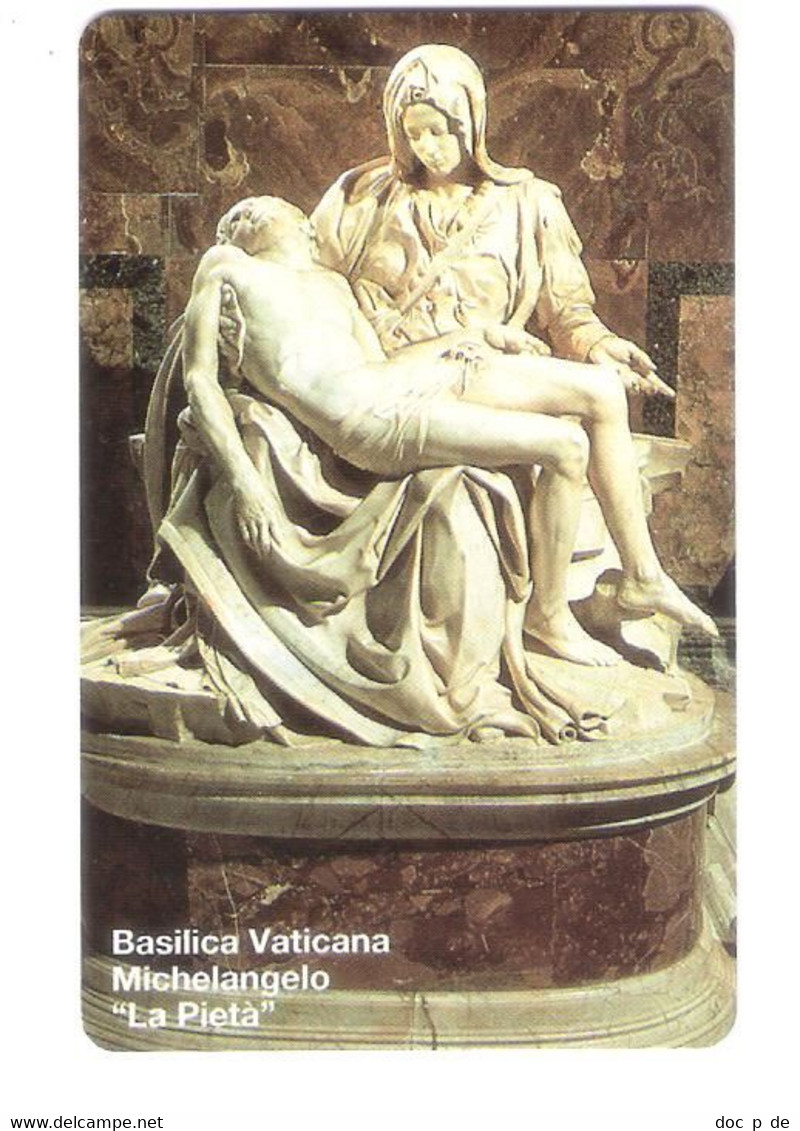 Vaticano - SCV 19 Golden - Capolavori D`arte Michelangelo La Pieta Basilica - Mint Nuova - Vaticaanstad