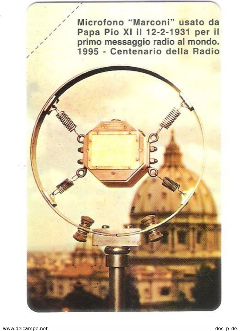 Vaticano - SCV 14 Golden - Centenario Della Radio - Marconi - Mint Nuova - Vaticano