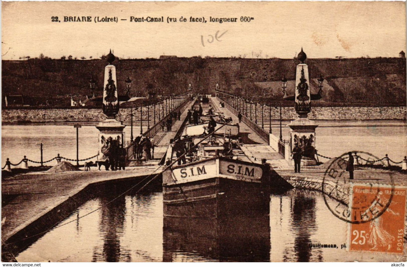 CPA BRIARE - PONT-Canal - Vu De Face (632164) - Briare