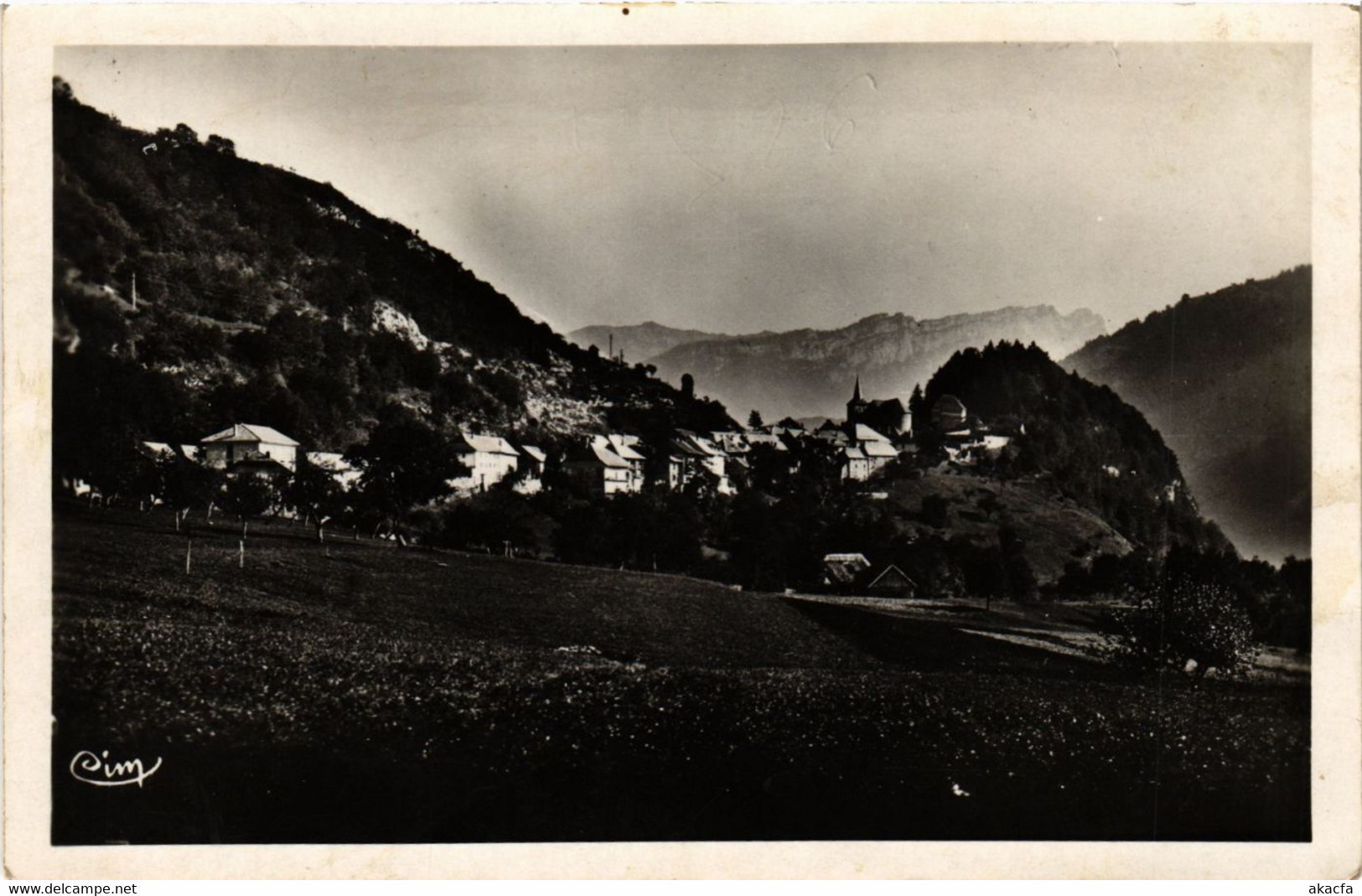 CPA Massif Des Bauges - Le CHATELARD (757 M) - Station .. (651456) - Le Chatelard