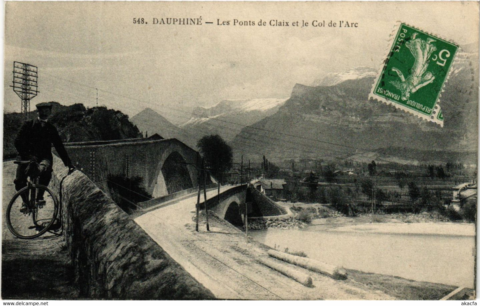CPA Dauphiné - Les Ponts De Claix Et Le Col De L'ARC (652154) - Claix