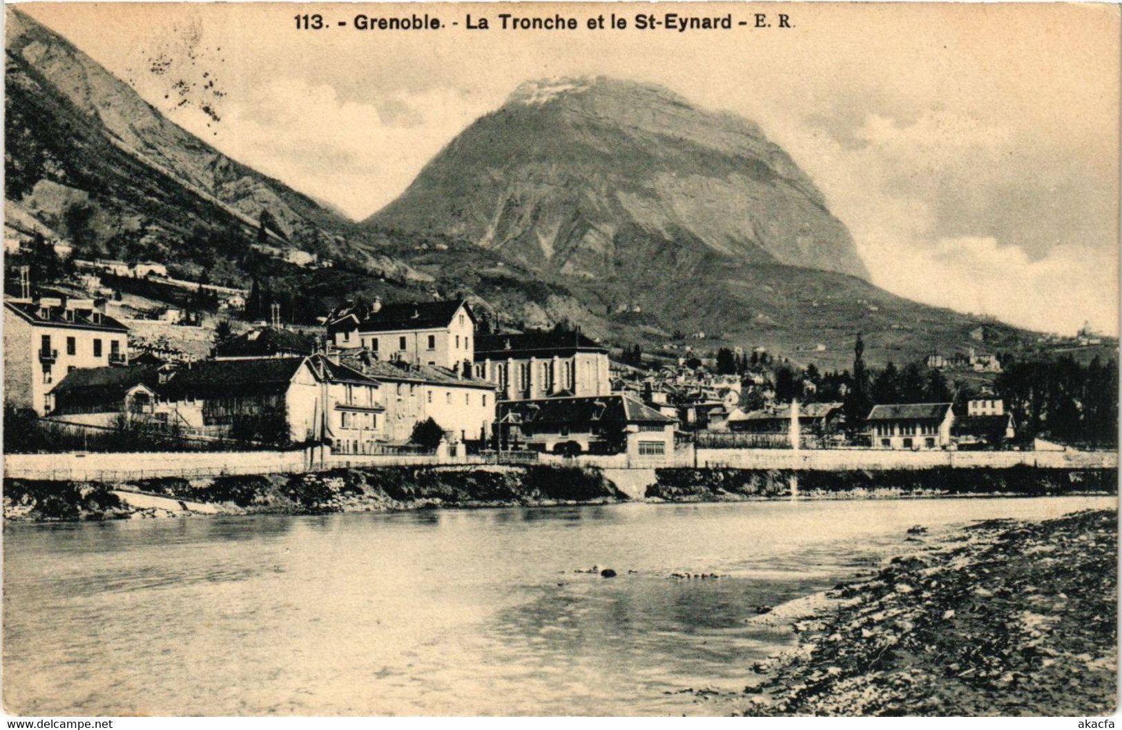 CPA GRENOBLE - La TRONCHE Et Le St-Eynard (652293) - La Tronche