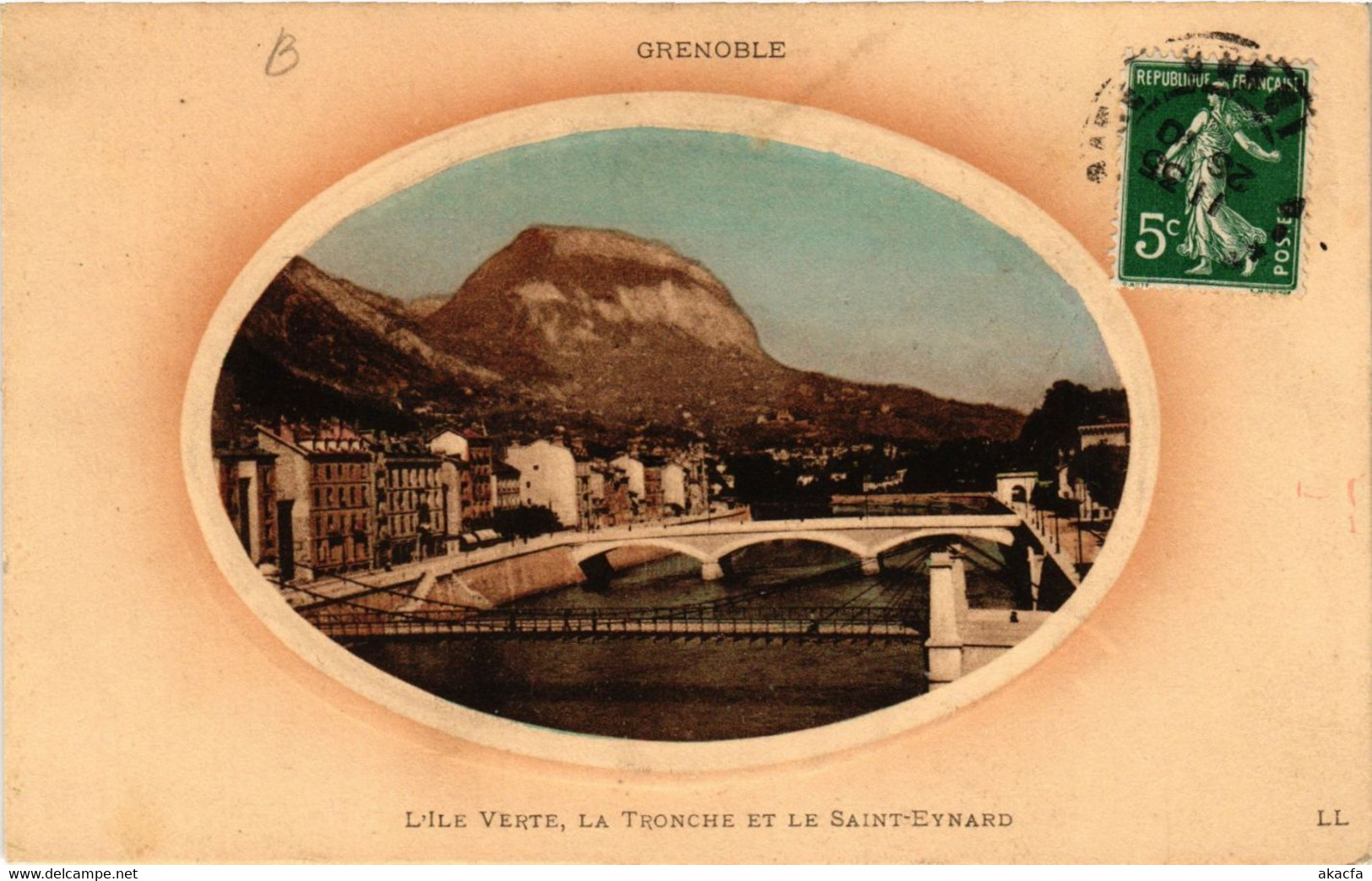 CPA L'Ile Verte La TRONCHE Et Le St-Eynard (654894) - La Tronche