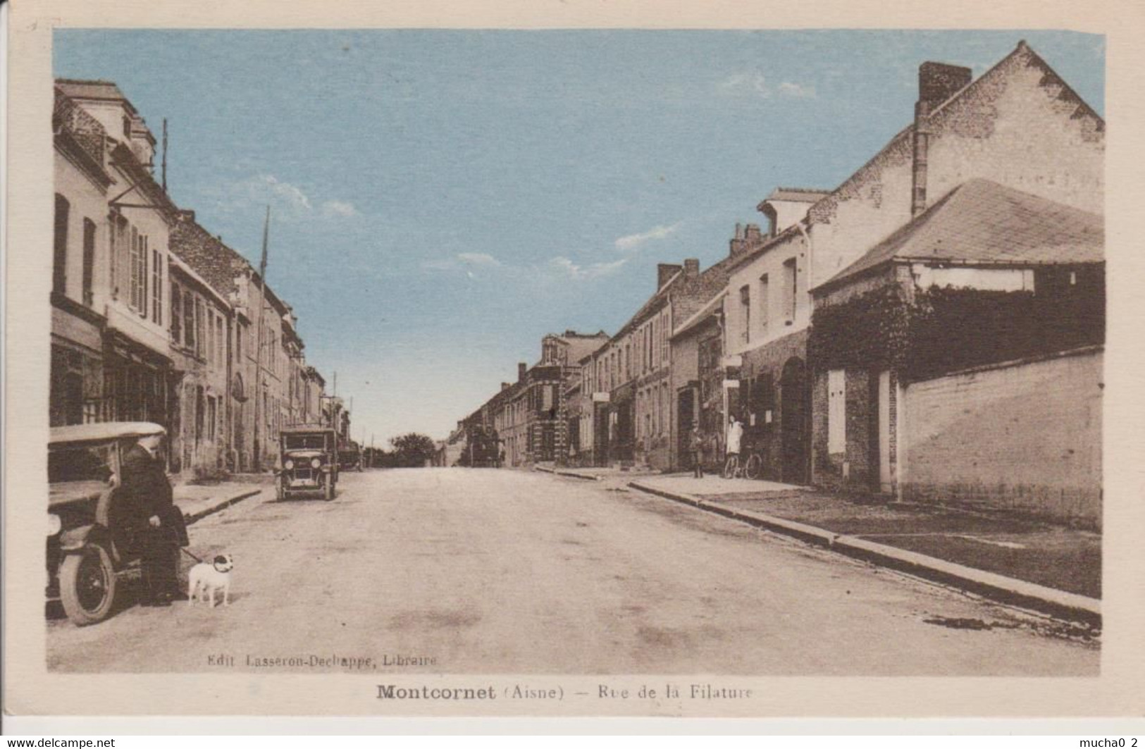 02 - MONTCORNET - RUE DE LA FILATURE - Andere & Zonder Classificatie