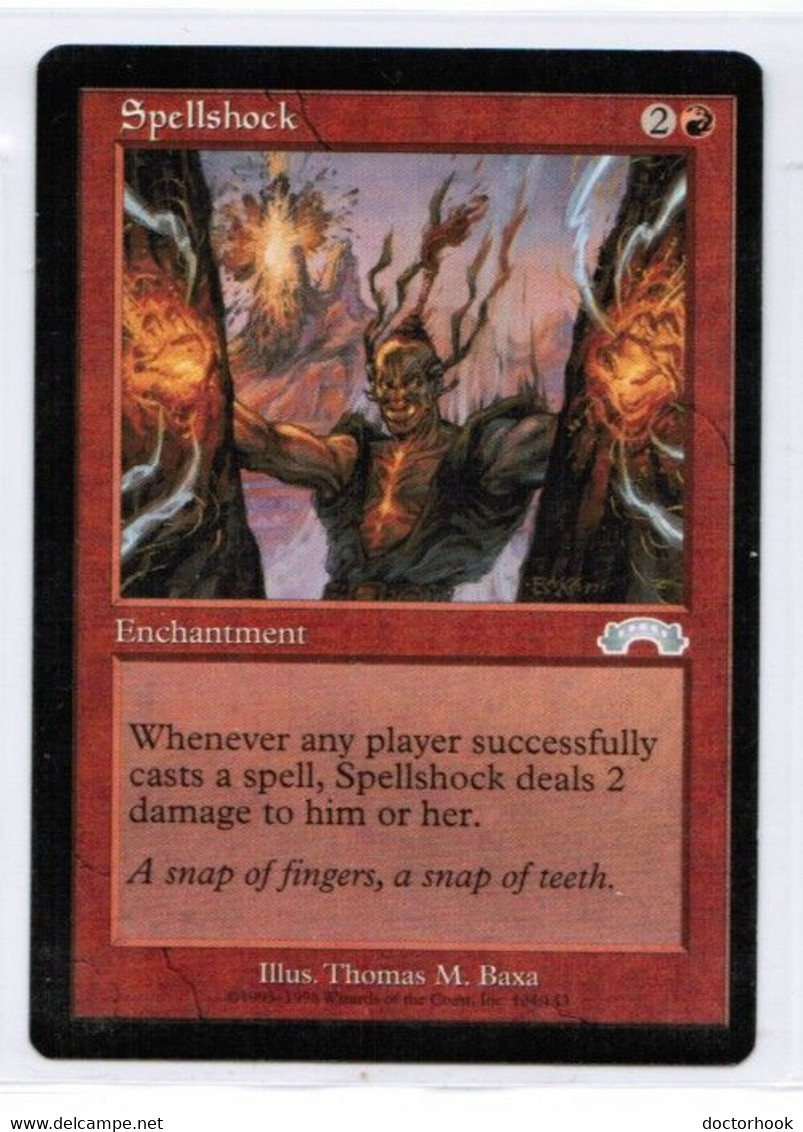 MAGIC The GATHERING  "Spellshock"---EXODUS (MTG--158-8) - Sonstige & Ohne Zuordnung