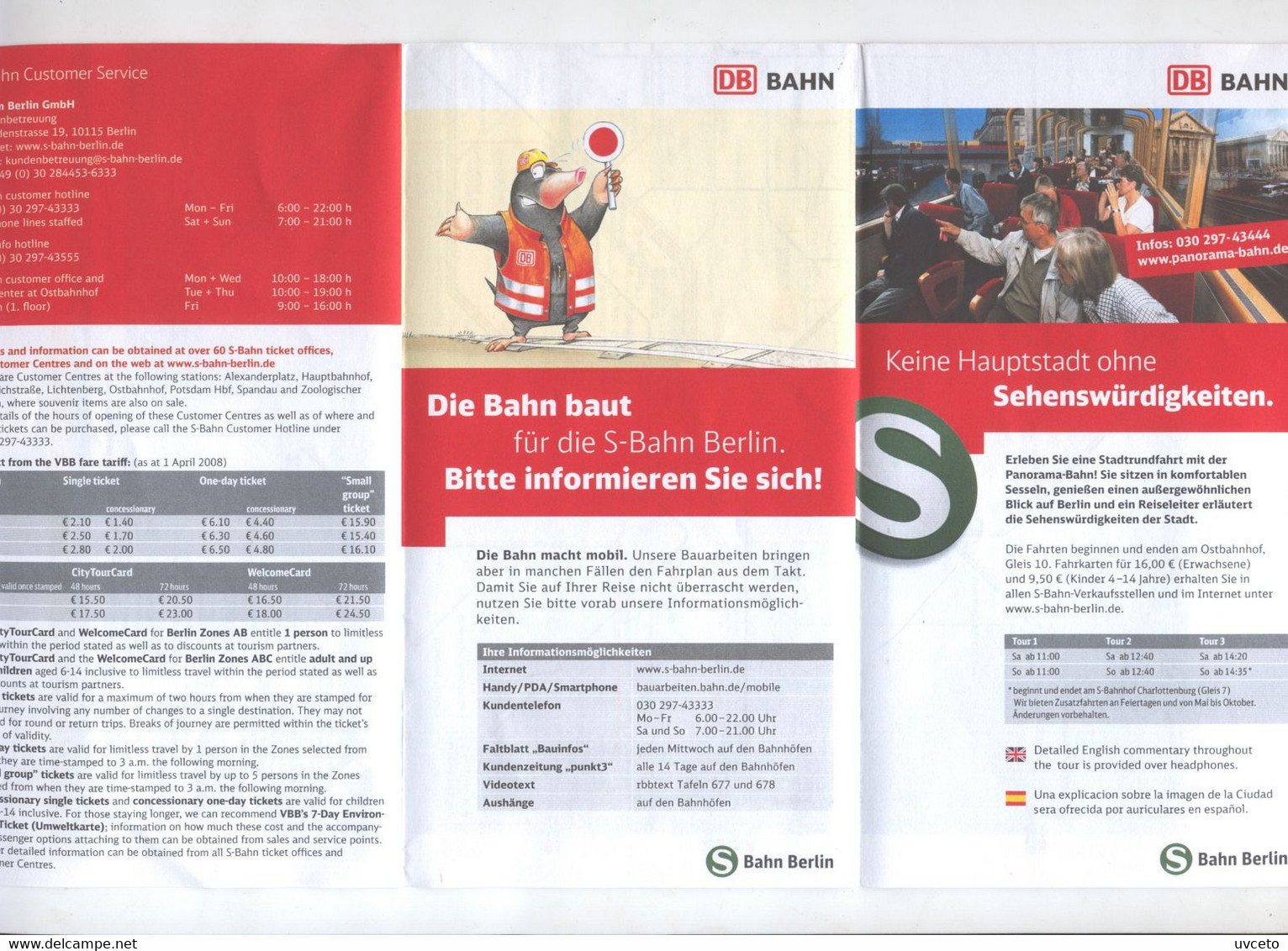 Germany, Berlin, Trainstation, Train, Timetable, Schedule, 2008 Br007 - Europa