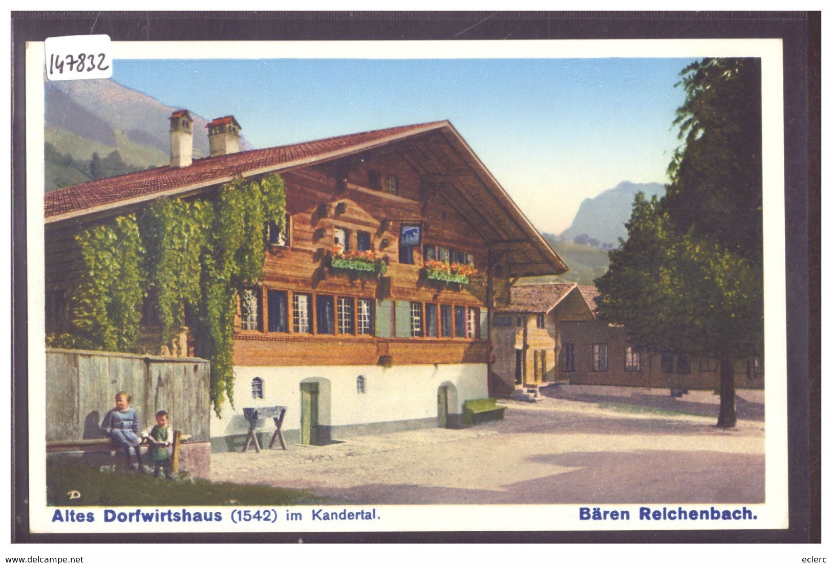 BÄREN REICHENBACH - TB - Reichenbach Im Kandertal