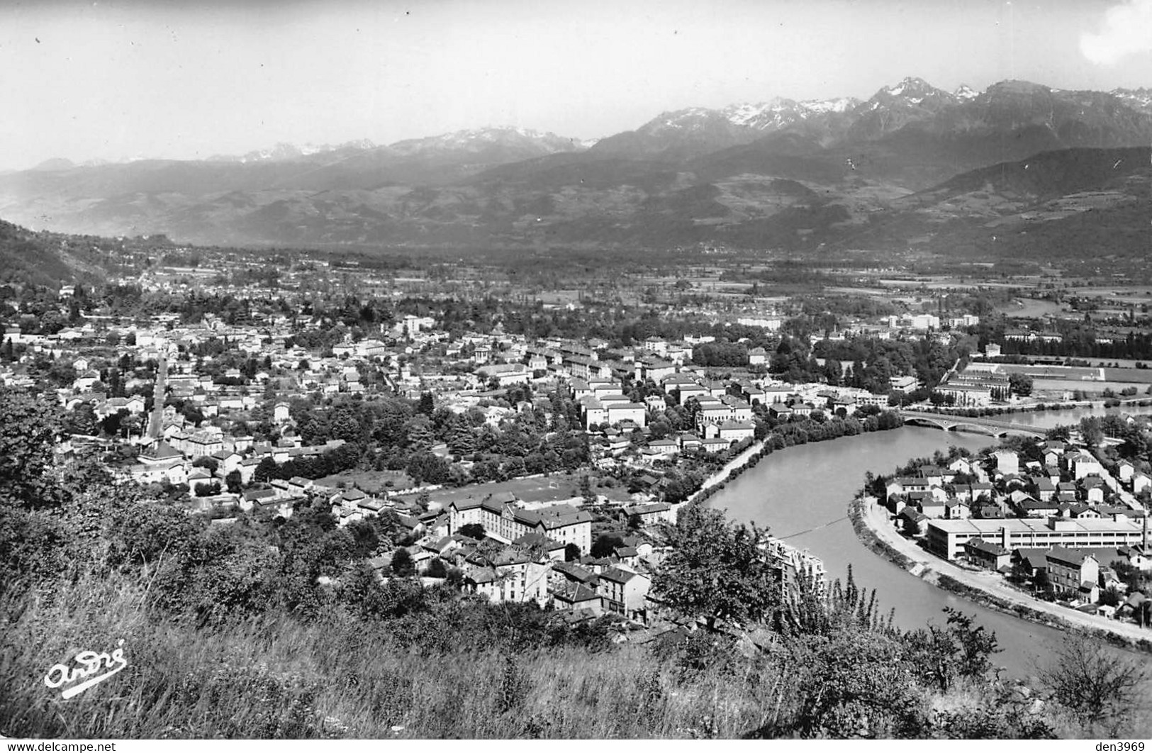 La TRONCHE Par Grenoble (Isère) - Vue Générale Et Chaîne De Belledonne - La Tronche