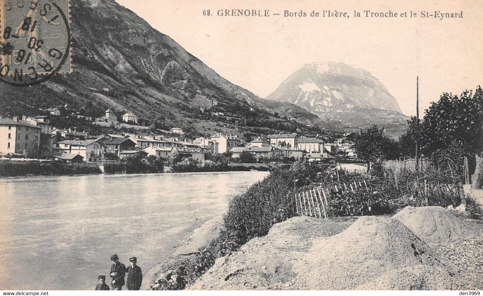 La TRONCHE Par Grenoble (Isère) - Bords De L'Isère Et Le Saint-Eynard - La Tronche