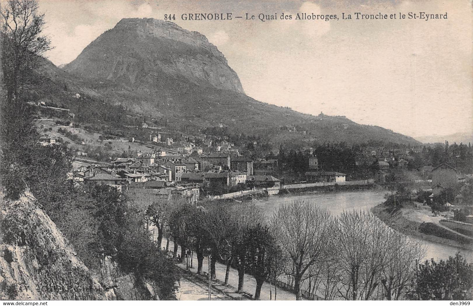La TRONCHE Par Grenoble (Isère) - Le Quai Des Allobroges Et Le Saint-Eynard - La Tronche