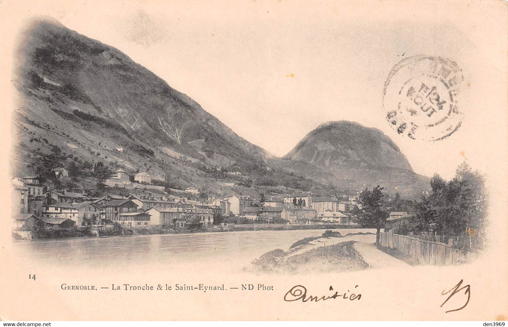 La TRONCHE Par Grenoble (Isère) - Le Saint-Eynard - Précurseur Voyagé 1902 - La Tronche