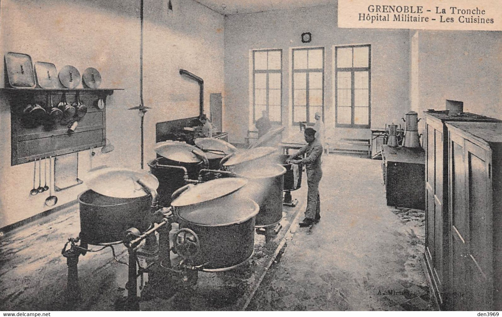 La TRONCHE Par Grenoble (Isère) - Hôpital Militaire - Les Cuisines - La Tronche