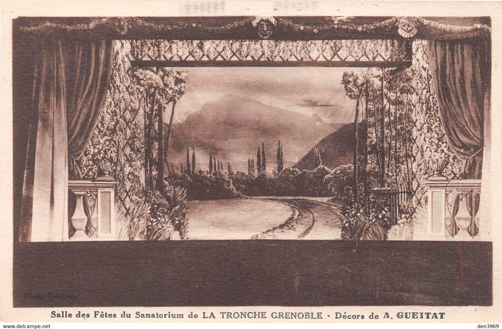 La TRONCHE Par Grenoble (Isère) - Salle Des Fêtes Du Sanatorium - Théâtre - Décors De A. Guettat - La Tronche