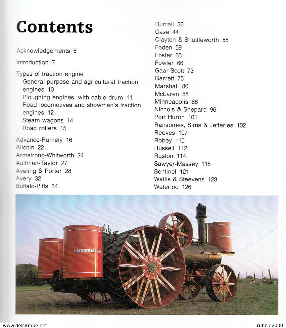 TRACTION ENGINES 1986 ANDREW MORLAND MACHINES A TRACTER TRACTEUR TRACTOR - 1950-Maintenant