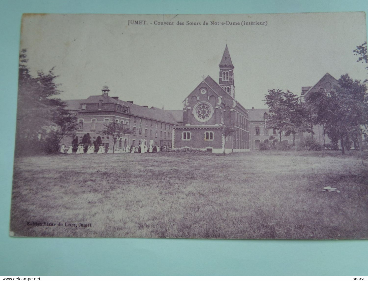 102-13-112     JUMET   Couvent Des Soeurs De Notre-Dame  Intérieur  ( Brunâtre ) - Charleroi