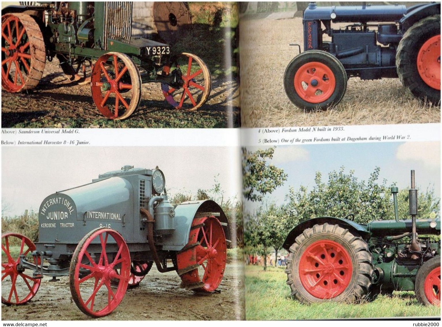 GREAT TRACTORS 1982 MICHAEL WILLIAMS PRESTIGIEUX TRACTEURS TRACTEUR - 1950-oggi