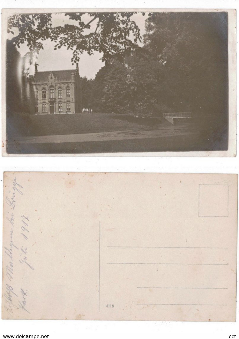 Maldegem FOTOKAART  Kasteel Reesinge Tijdens De Eerste Wereldoorlog  1917  CHATEAU - Maldegem