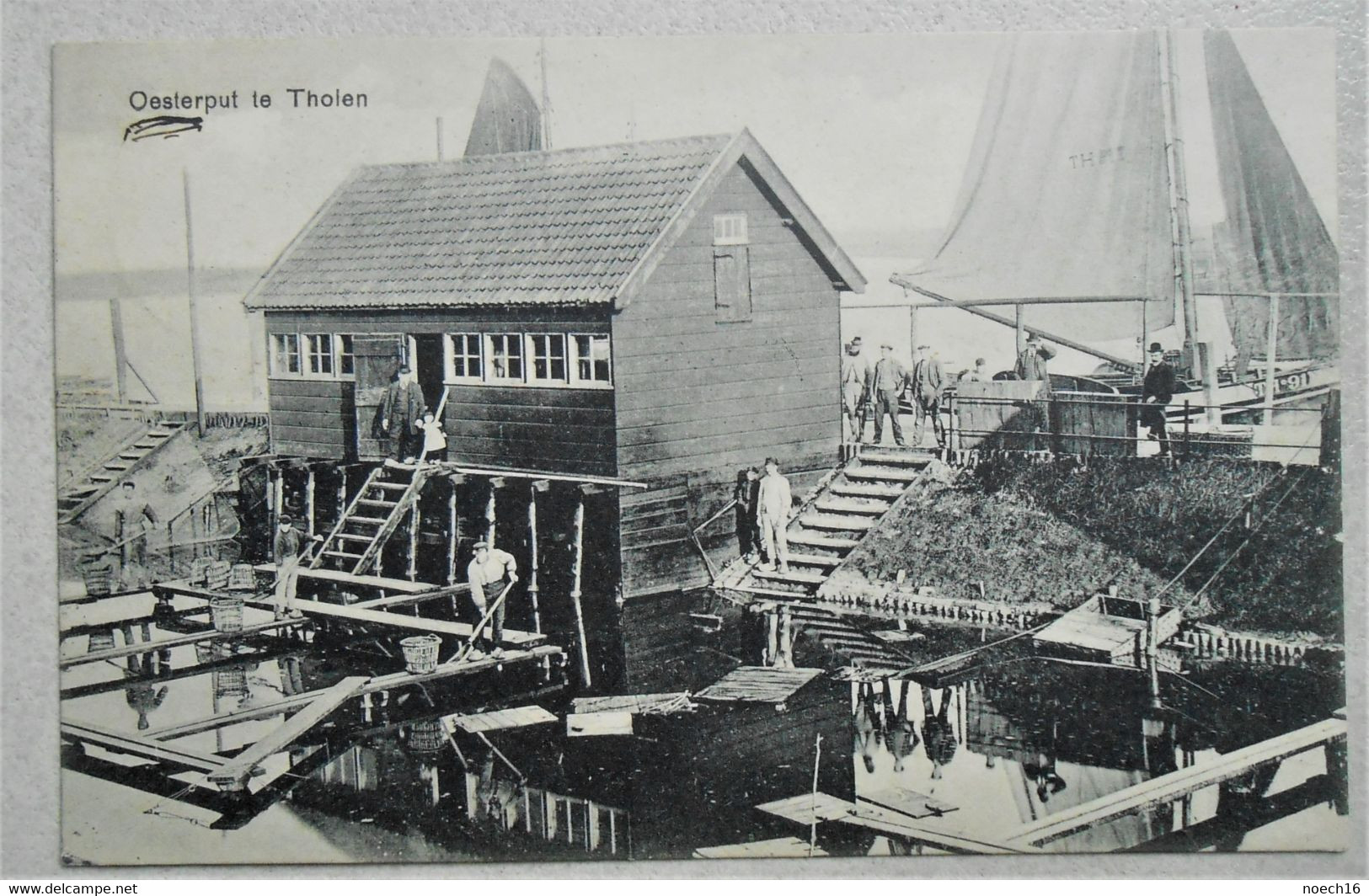 CPA 1910 NL - Oesterput Te Tholen - Tholen