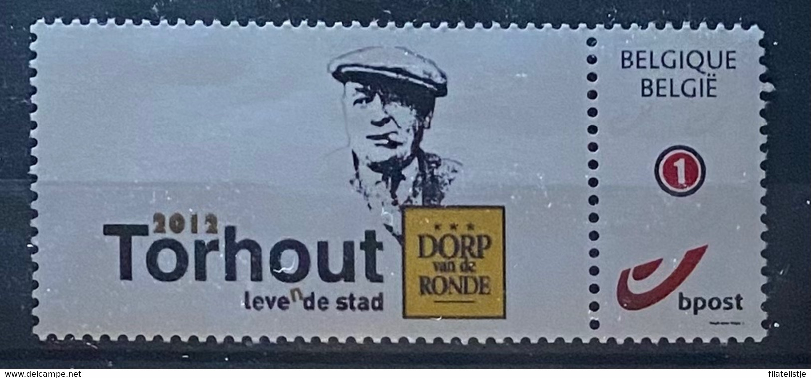 België My Stamp Torhout Dorp Van De Ronde 2012 - Other & Unclassified