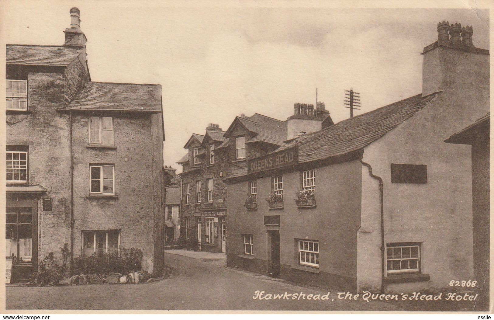 United Kingdom Cumbria Hawkshead - 1960 The Queens Queen's Head Hotel - 82368 Frith's Machin - Hawkshead