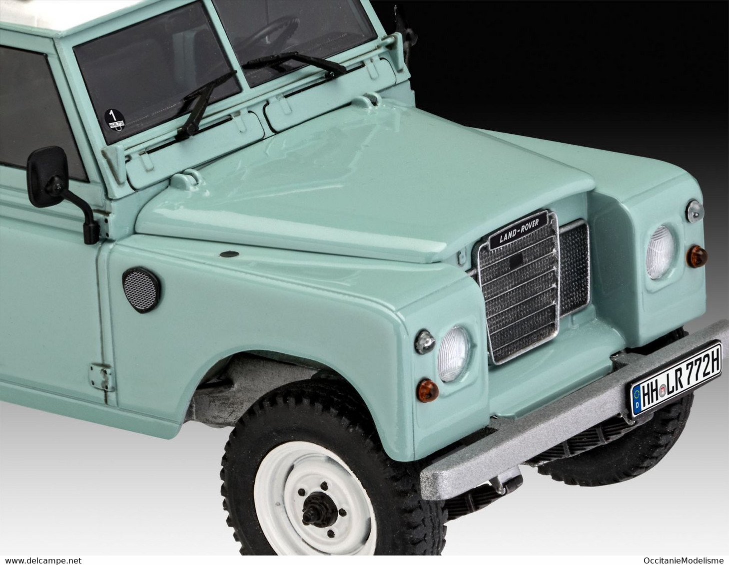 Revell - SET LAND ROVER SERIES III LWB + Peintures + Colle Maquette Kit Plastique Réf. 67047 Neuf 1/24 - Automobili