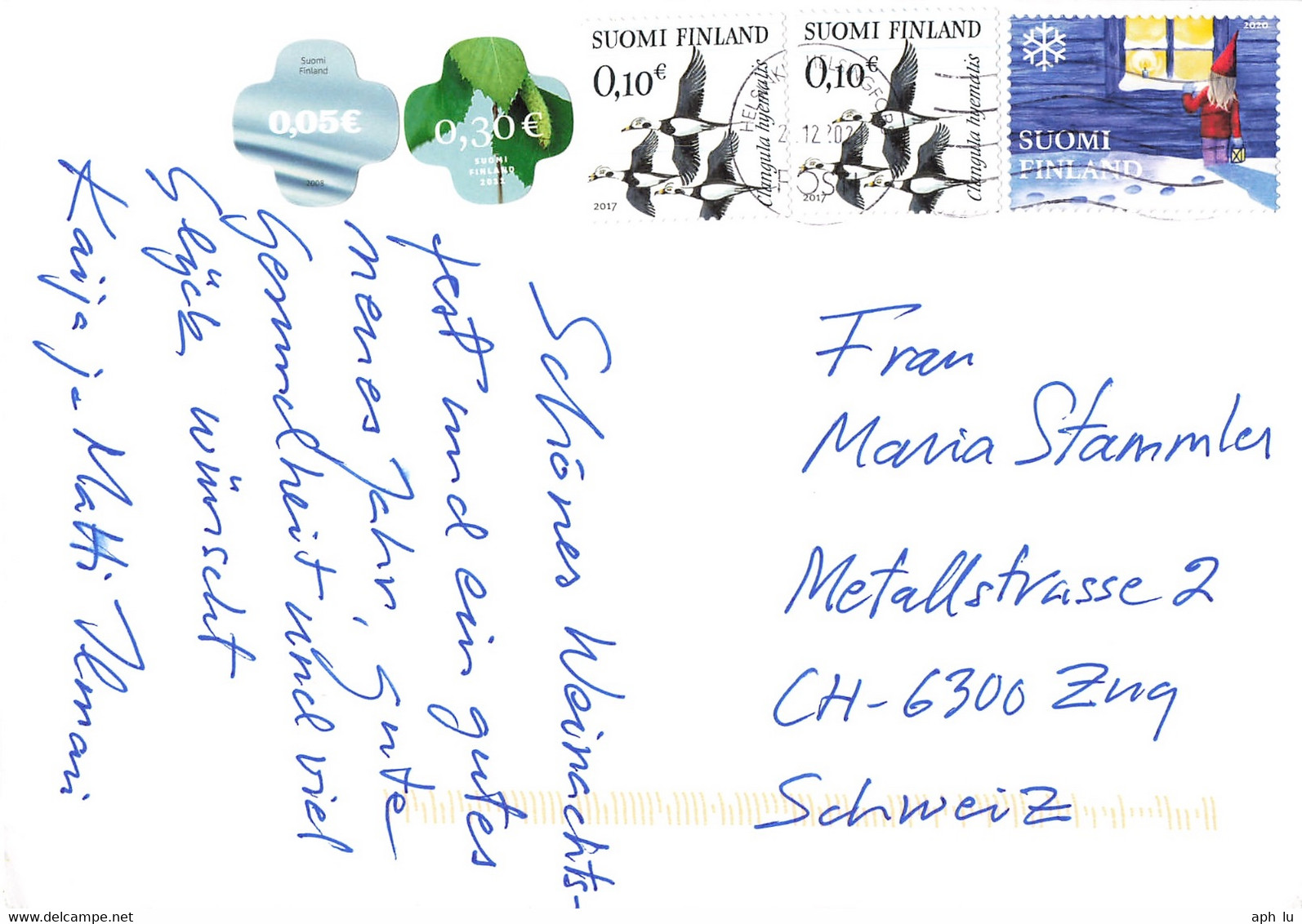 Ansichtskarte In Die Schweiz (ac6599) - Lettres & Documents