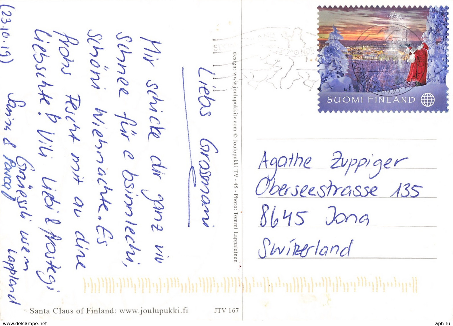 Ansichtskarte In Die Schweiz (ac6600) - Storia Postale