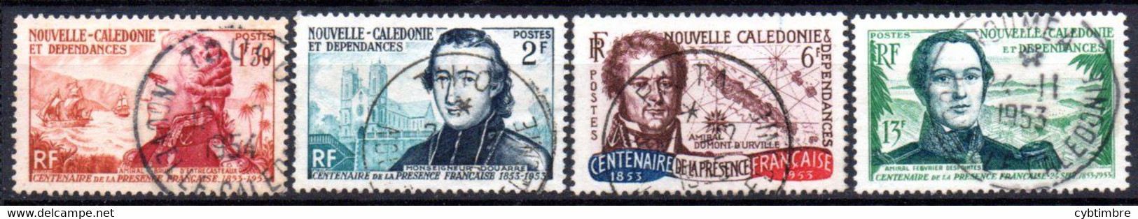 Nouvelle Caledonie: Yvert N° 280/283 - Used Stamps