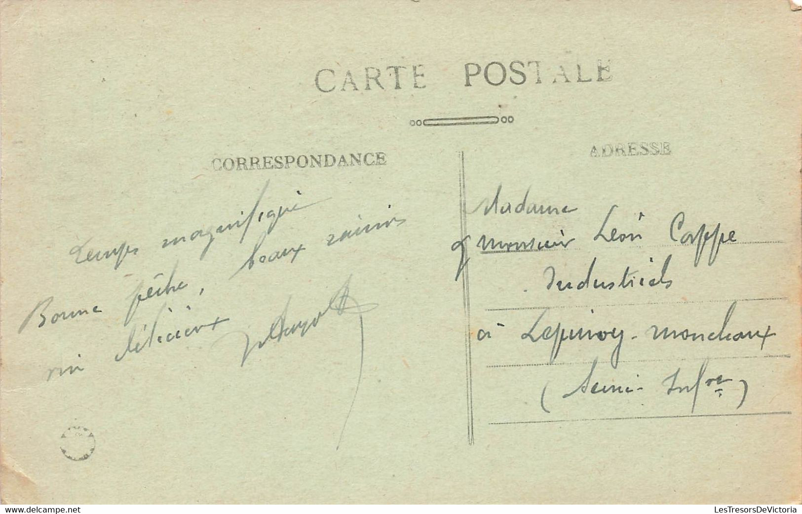 CPA Ile De Re St Martin Caserne Thoiras - Obliteration Ambulant En 1922 - Ile De Ré