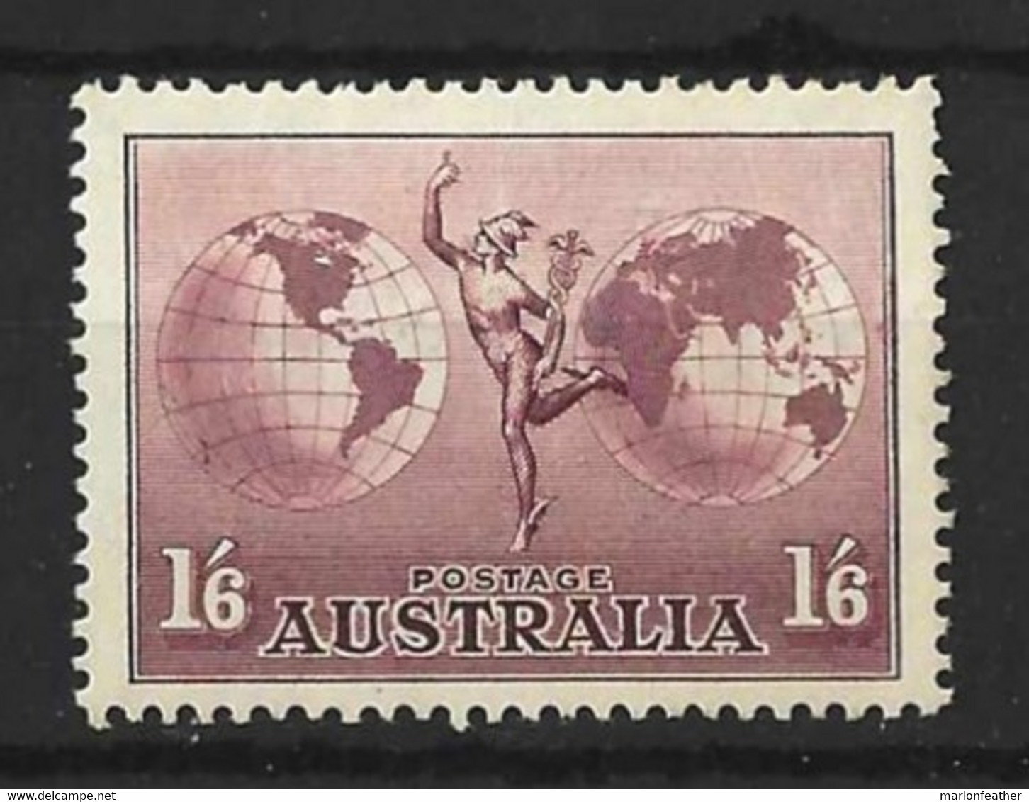 AUSTRALIA....KING GEORGE V..(1910-36..)......1/6......SG153a.......MH... - Ongebruikt