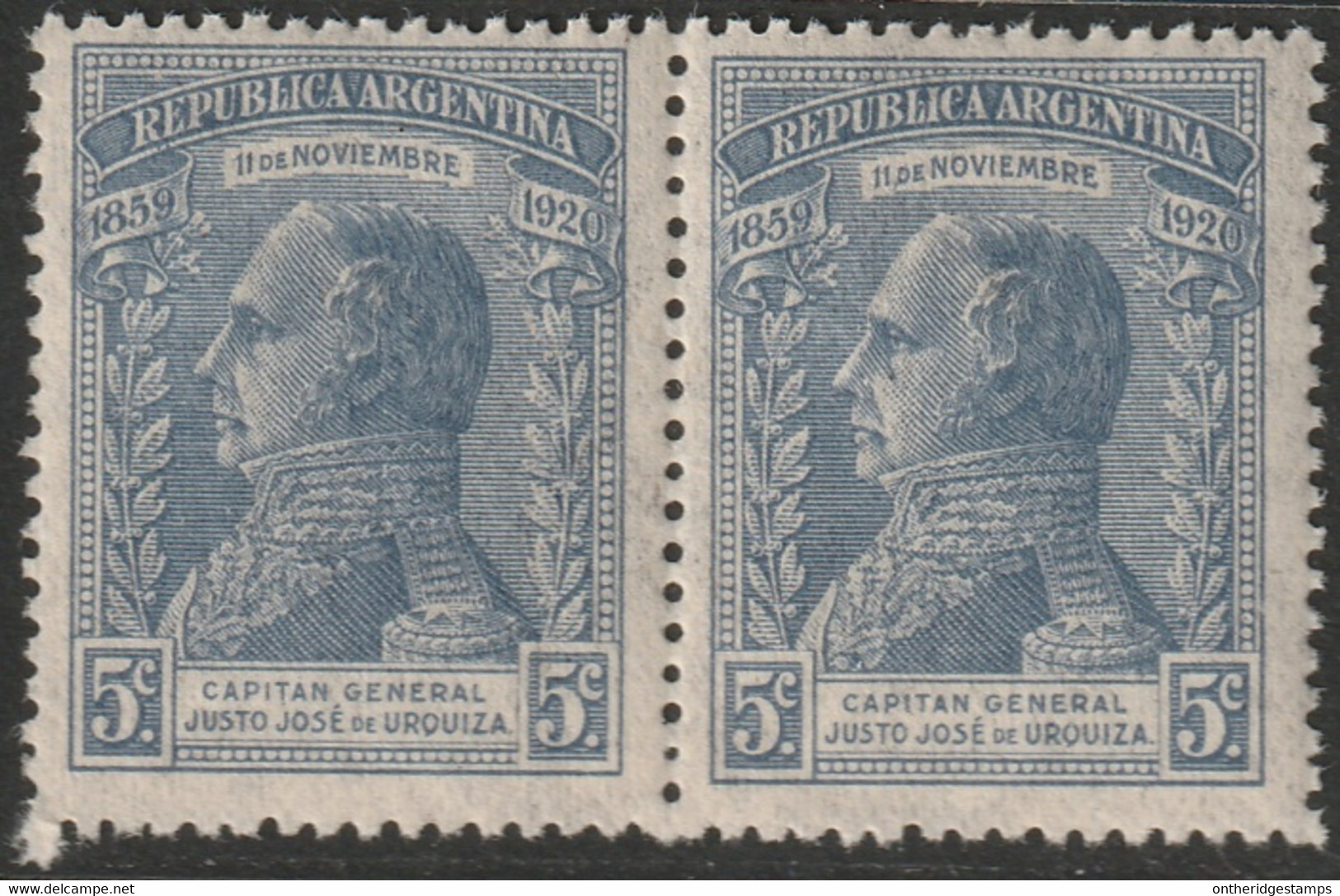 Argentina 1920 Sc 283  Pair MNH** - Ungebraucht