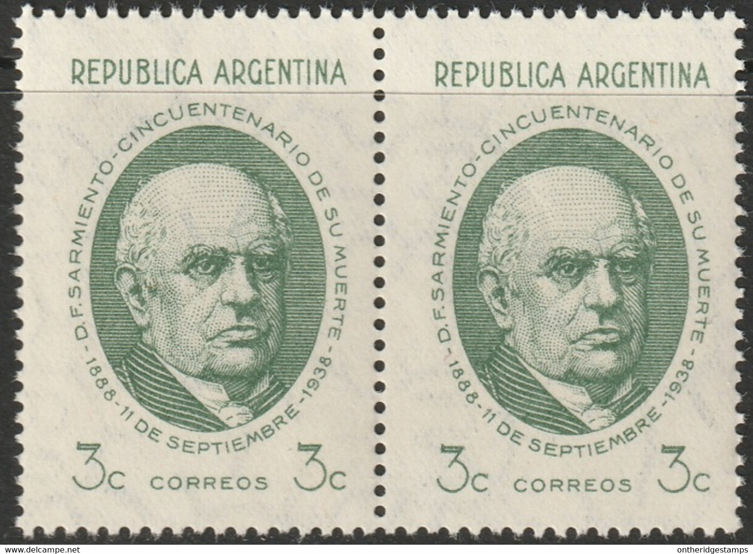 Argentina 1938 Sc 454  Pair MNH** - Ungebraucht