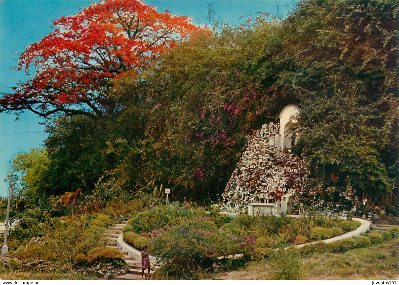 CPSM La Réunion-La Vierge Noire à La Rivièredes Pluies      L1875 - Saint Pierre