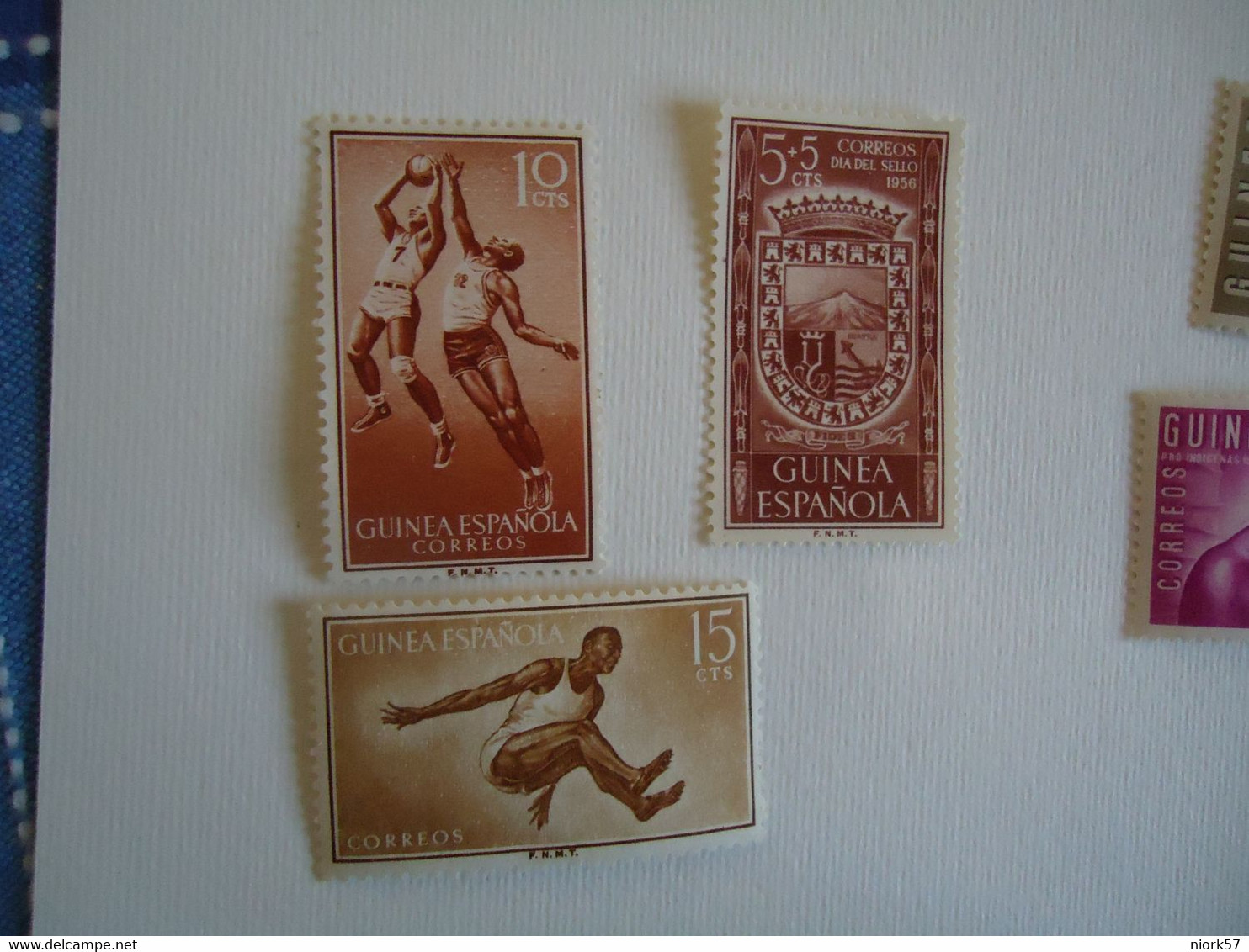 GUINEA  SPAIN  MNH STAMPS  SPORTS 3 - Guinea Española