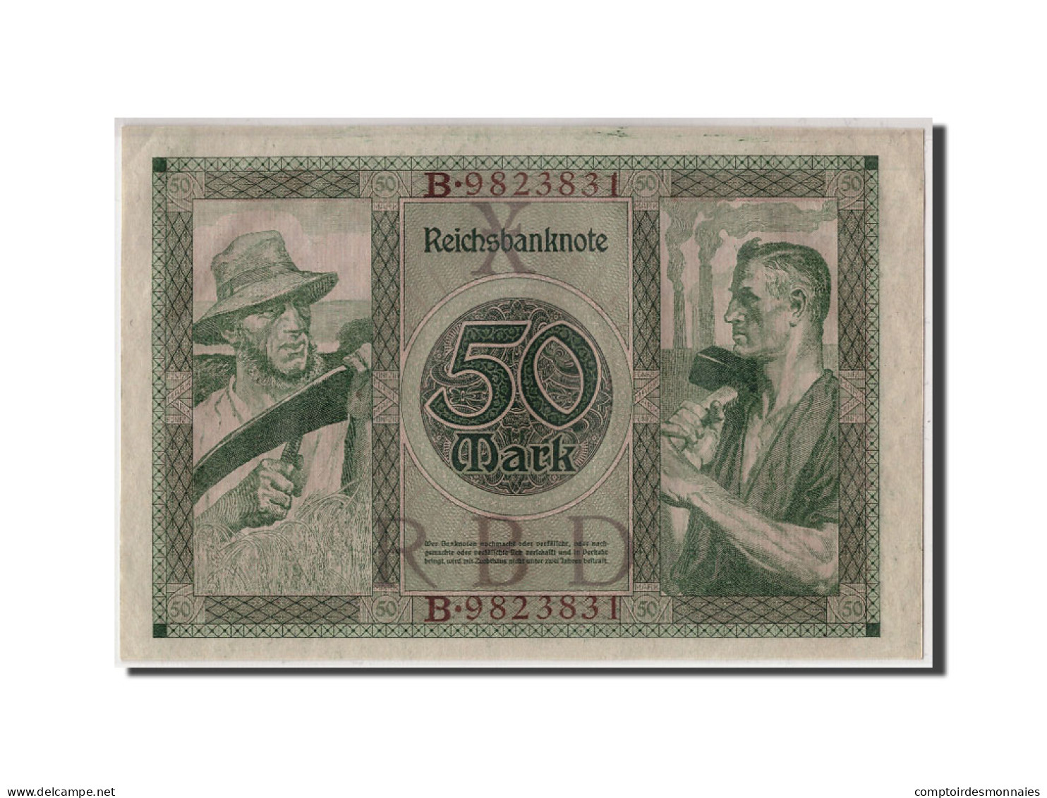 Billet, Allemagne, 50 Mark, 1920, 1920-07-23, KM:68, SPL - 50 Mark