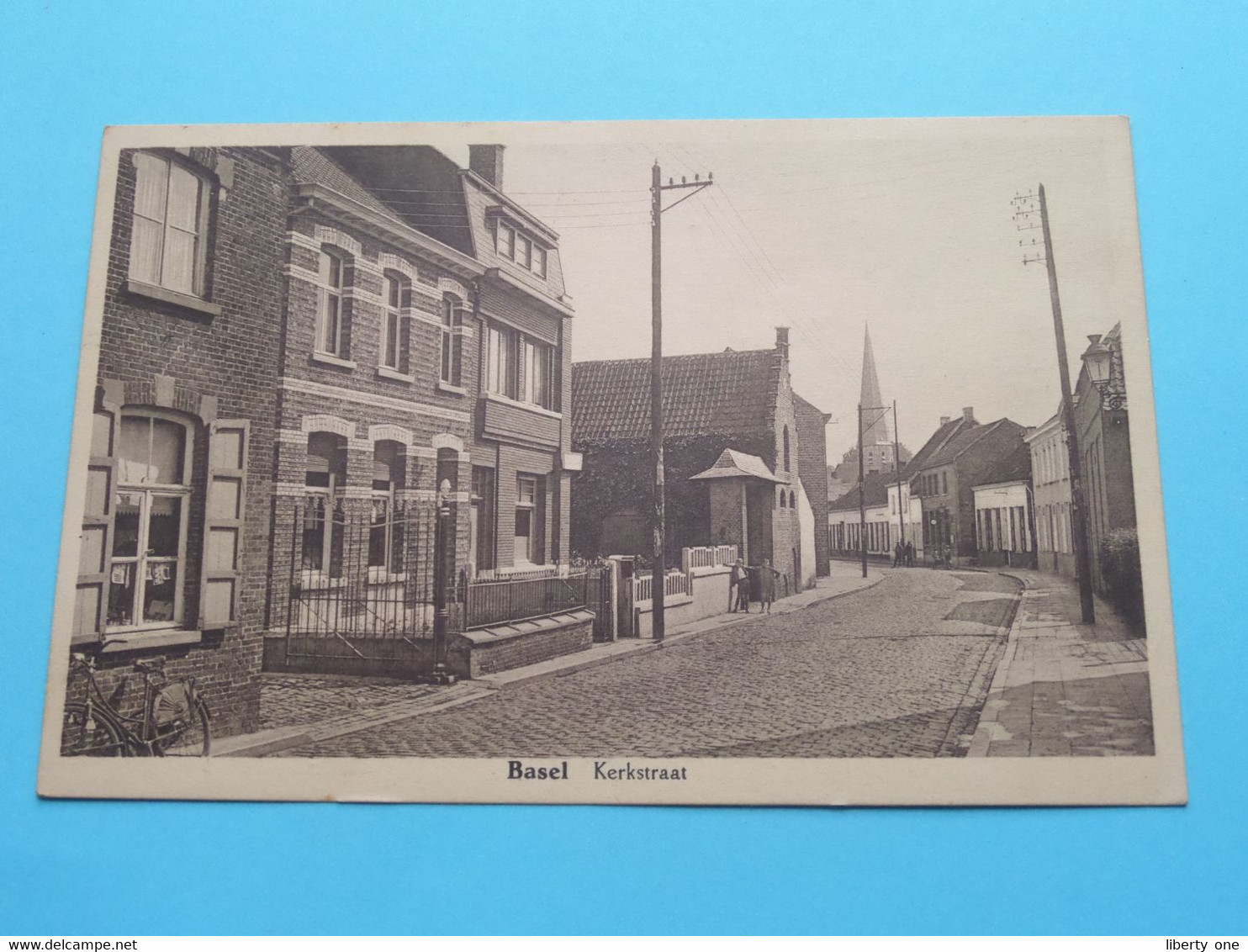 BASEL Kerkstraat ( Edit. P.F.S.N. ) Anno 1942 ( Voir Scans ) ! - Kruibeke