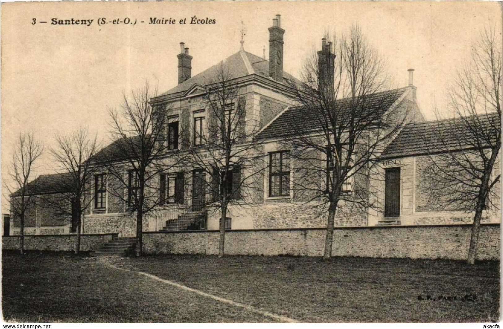 CPA SANTENY Mairie Et Ecoles (600256) - Santeny