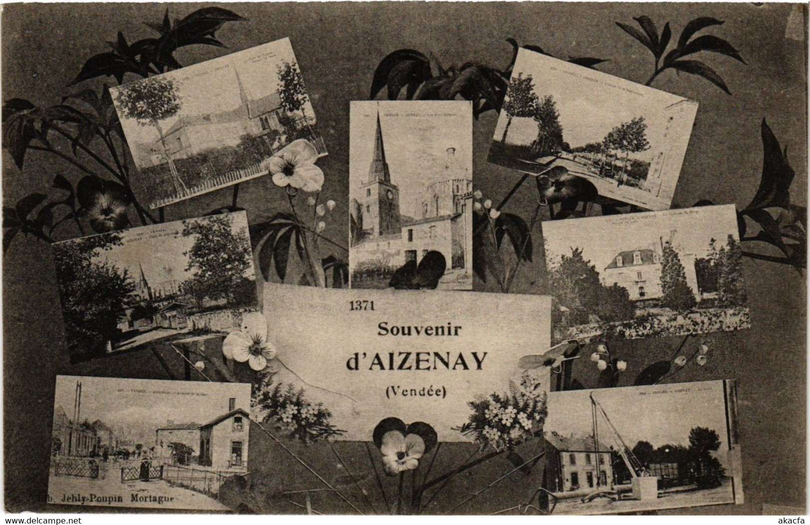 CPA AIZENAY - Scenes - Souvenir D'AIZENAY (637092) - Aizenay