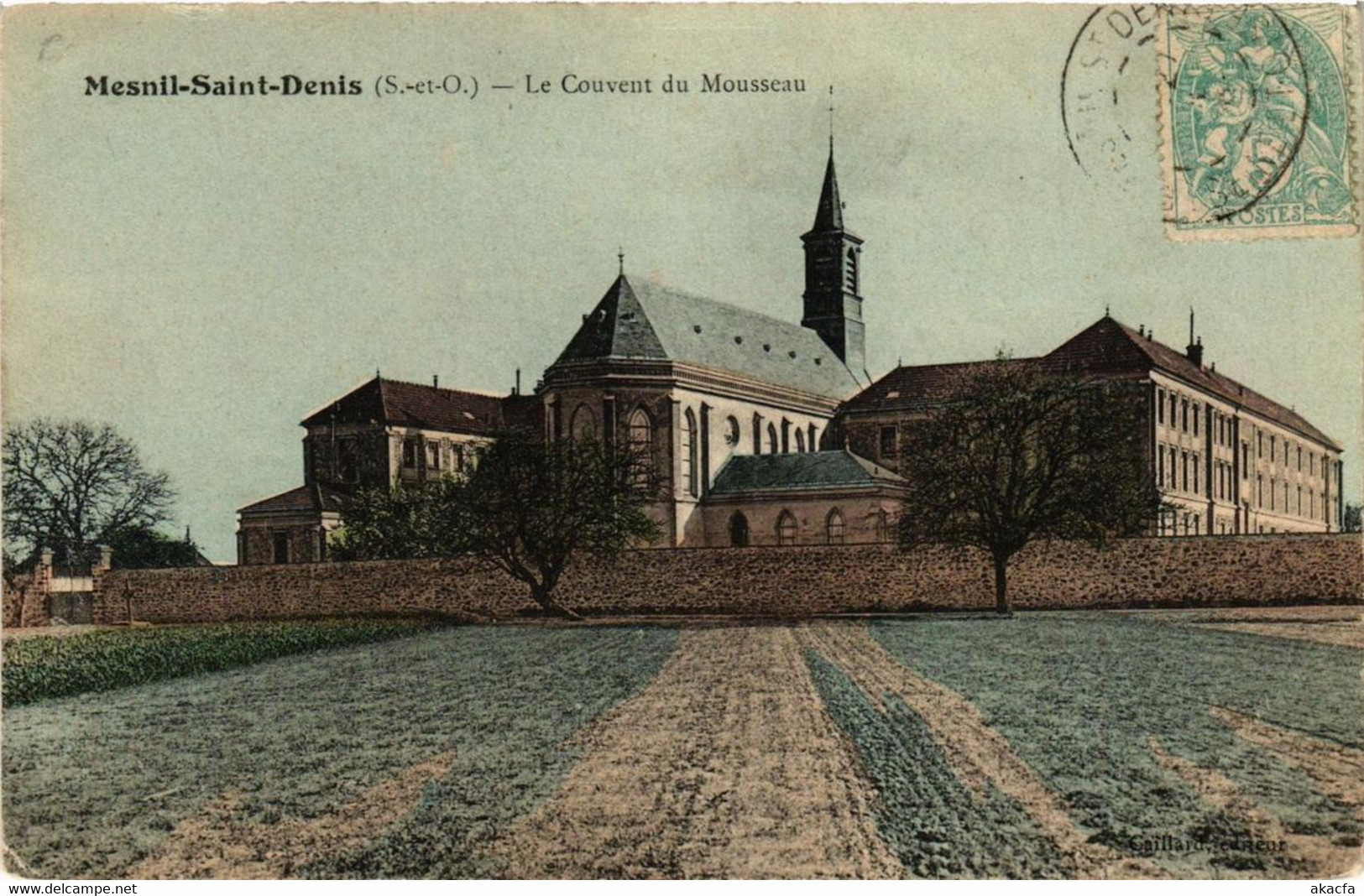 CPA MESNIL-St-DENIS Le Couvent Du Mousseau (617552) - Le Mesnil Saint Denis