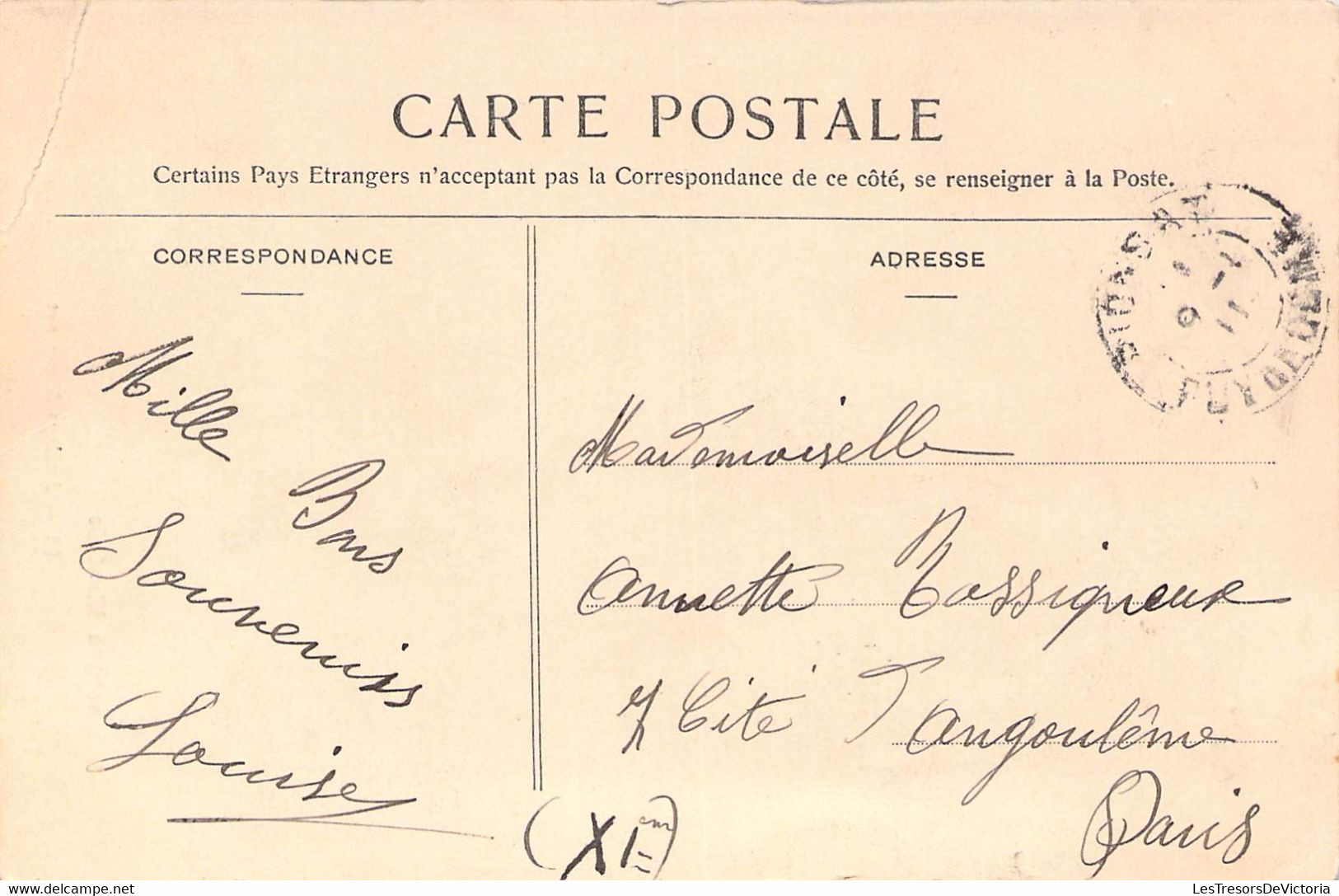 CPA France - L'auvergne Illustrée - Attelage Auvergnat - Animée - Charrette - Oblitérée 9 Janvier 1911 Puy De Dome - Autres & Non Classés
