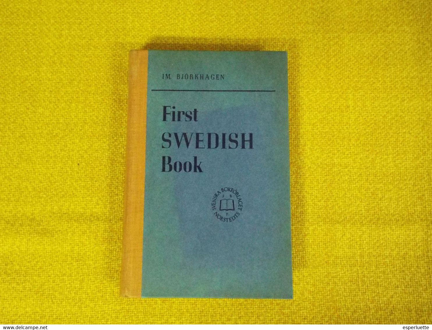 First Swedish Book - IM Björkhagen - Svenska Bokförlaget - Kultur